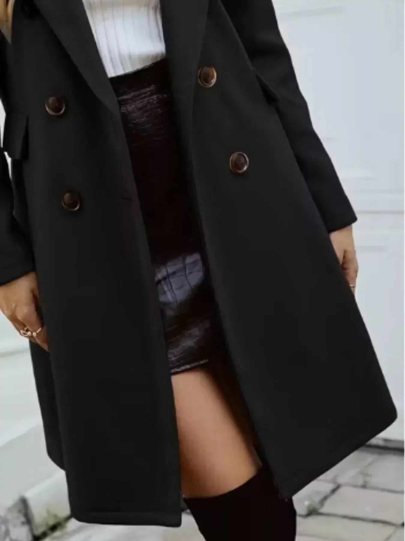 Valence Longline Coat - Naarks