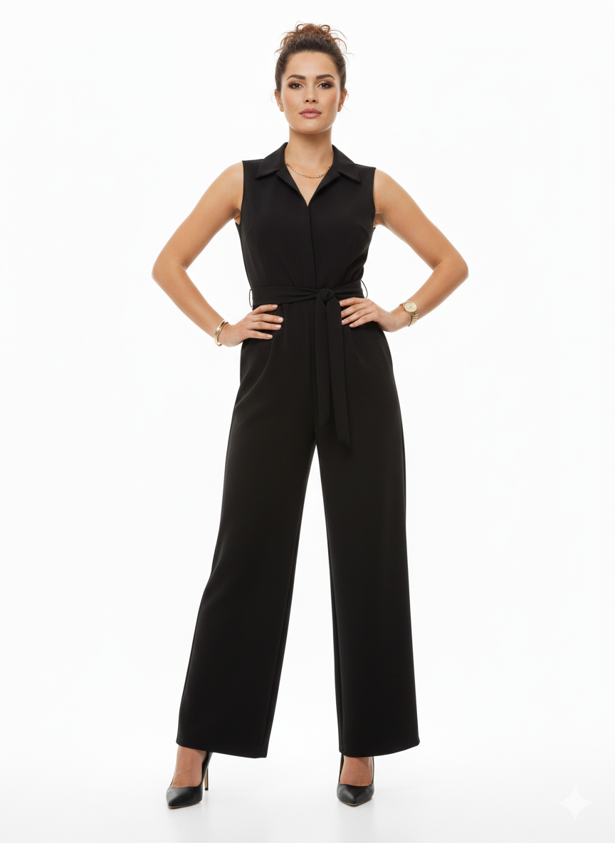 Luna V-Neck Jumpsuit