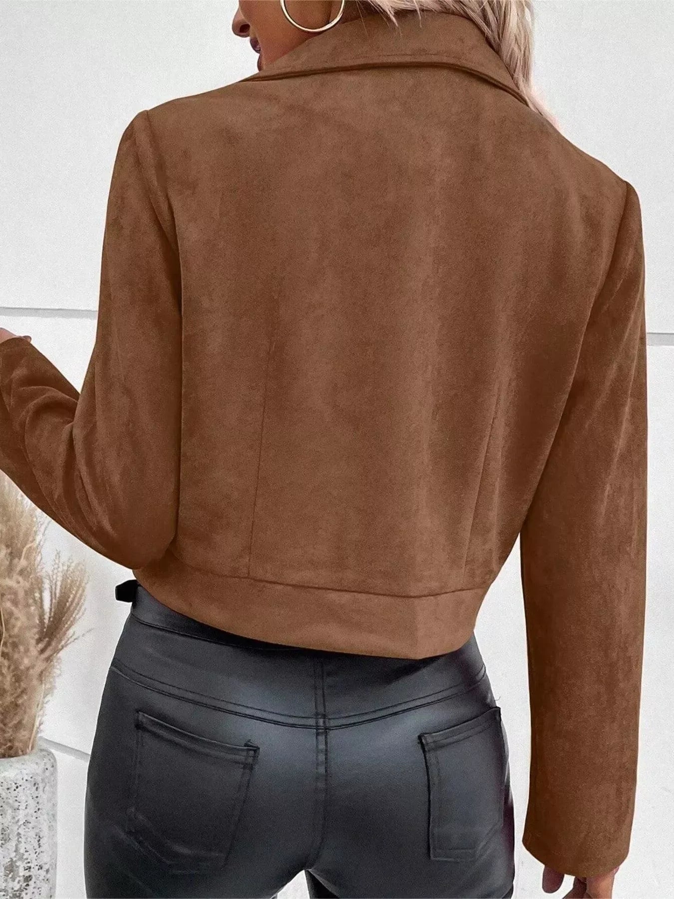 Vesper Zip-Up Moto Jacket - Naarks