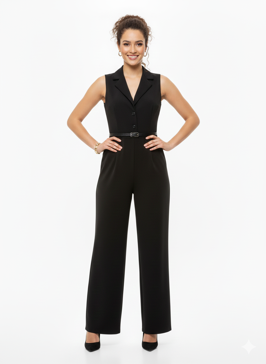 Sienna V-Neck Jumpsuit