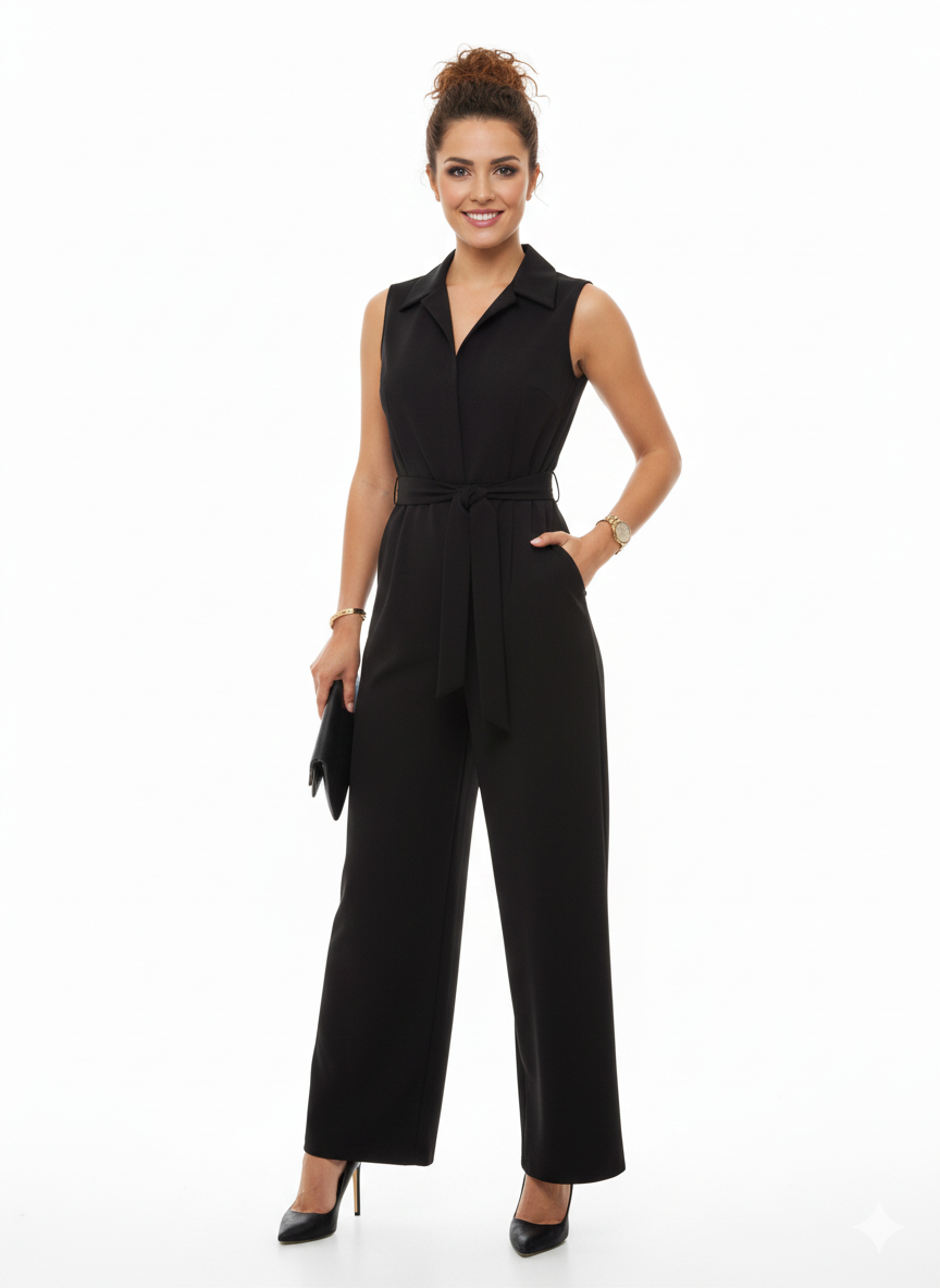 Luna V-Neck Jumpsuit