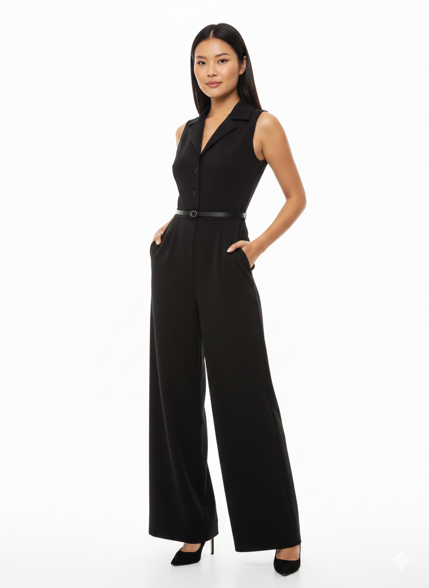 Sienna V-Neck Jumpsuit