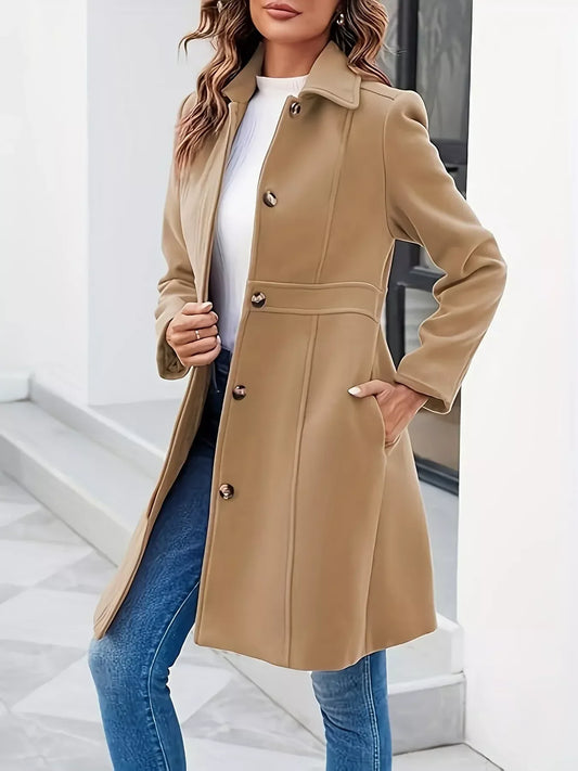 Liora Wool Coat - Naarks