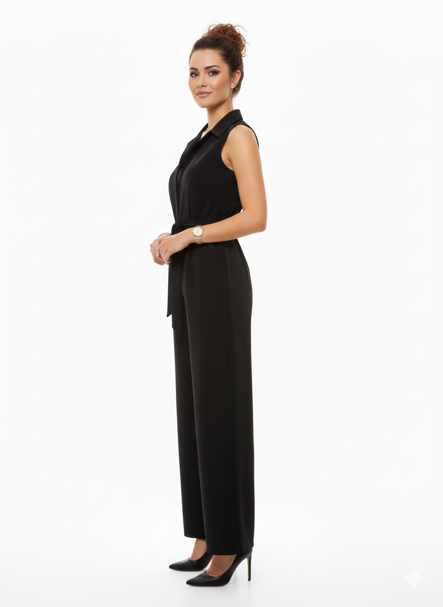 Luna V-Neck Jumpsuit
