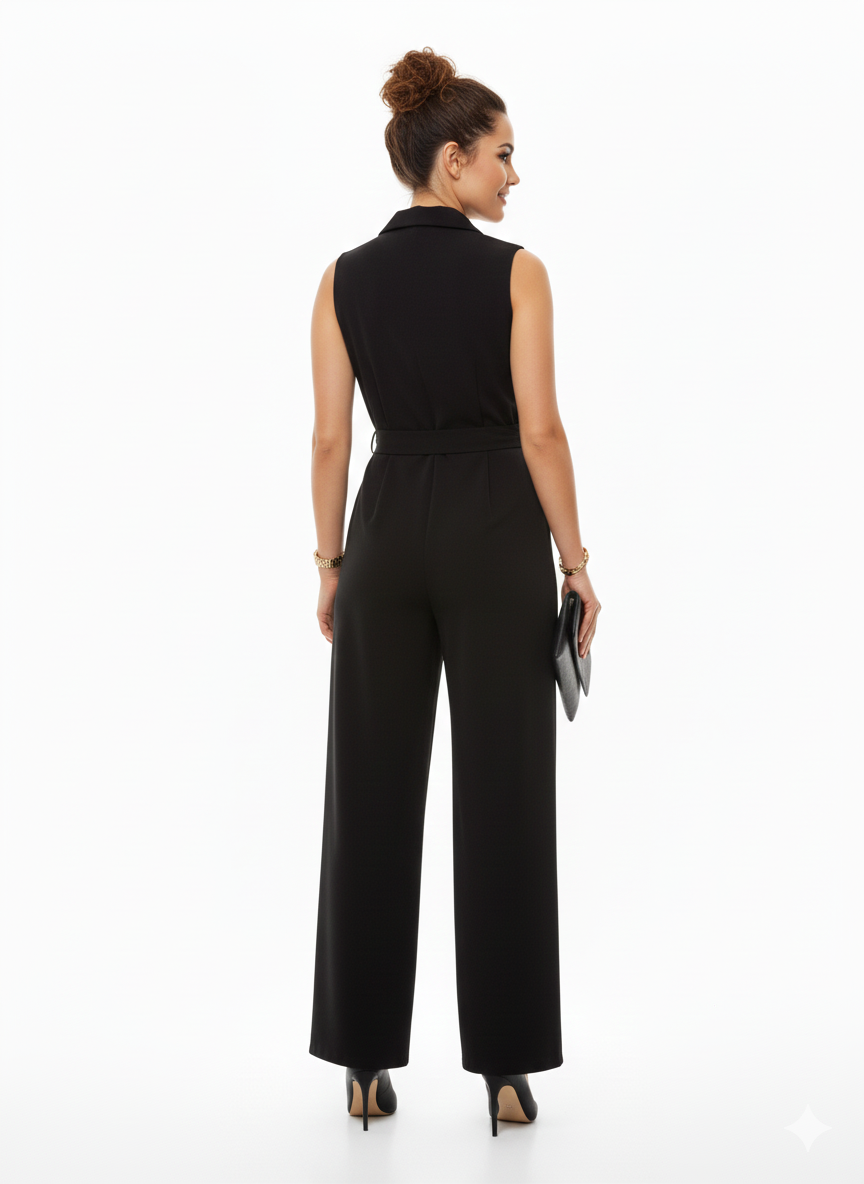 Luna V-Neck Jumpsuit