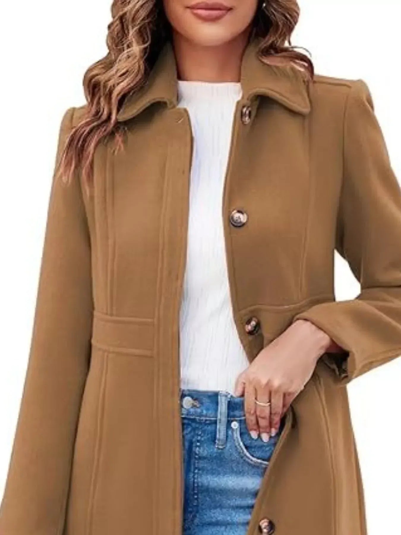 Liora Wool Coat - Naarks