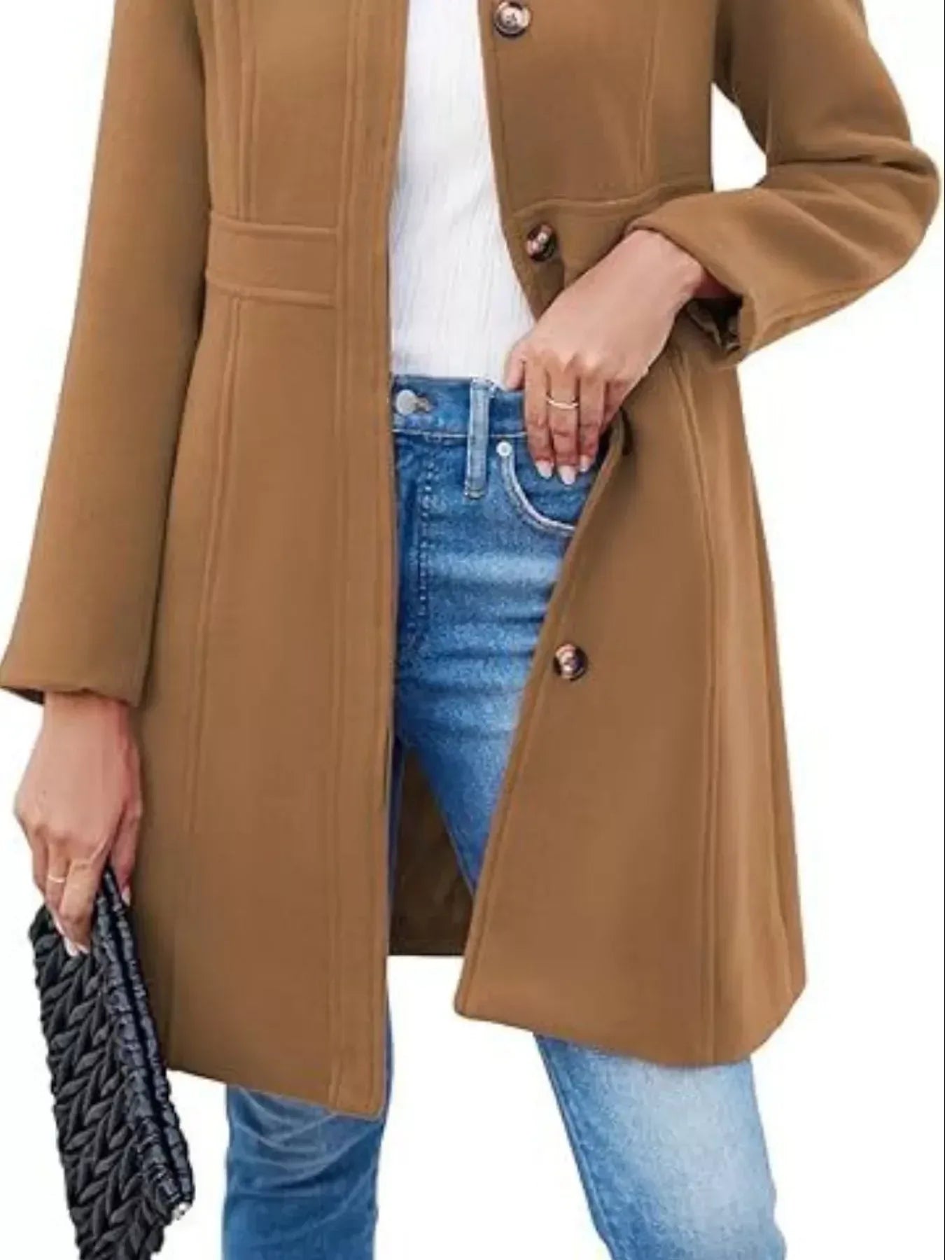 Liora Wool Coat - Naarks