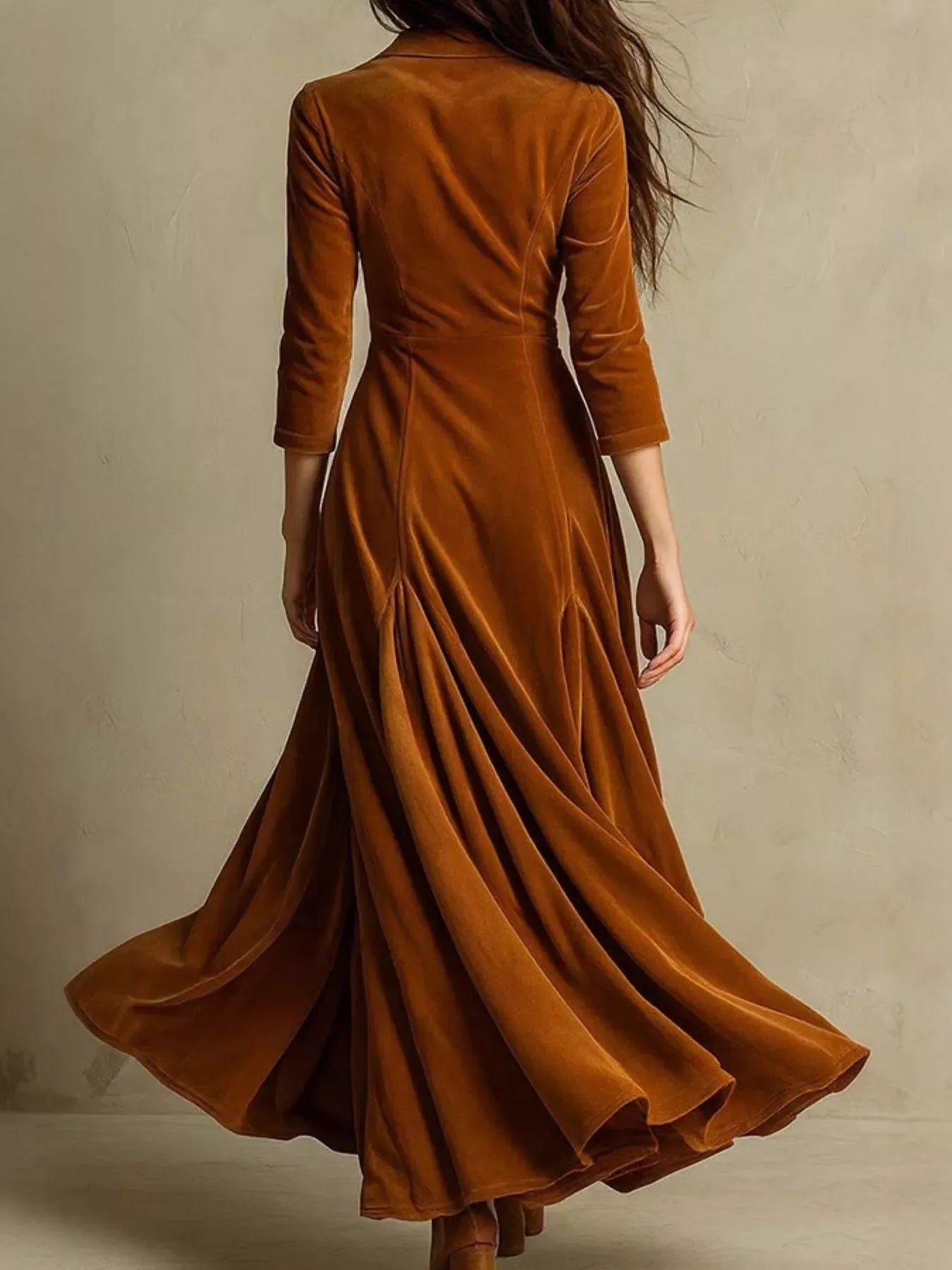 Virelle Velvet Maxi Dress - Naarks