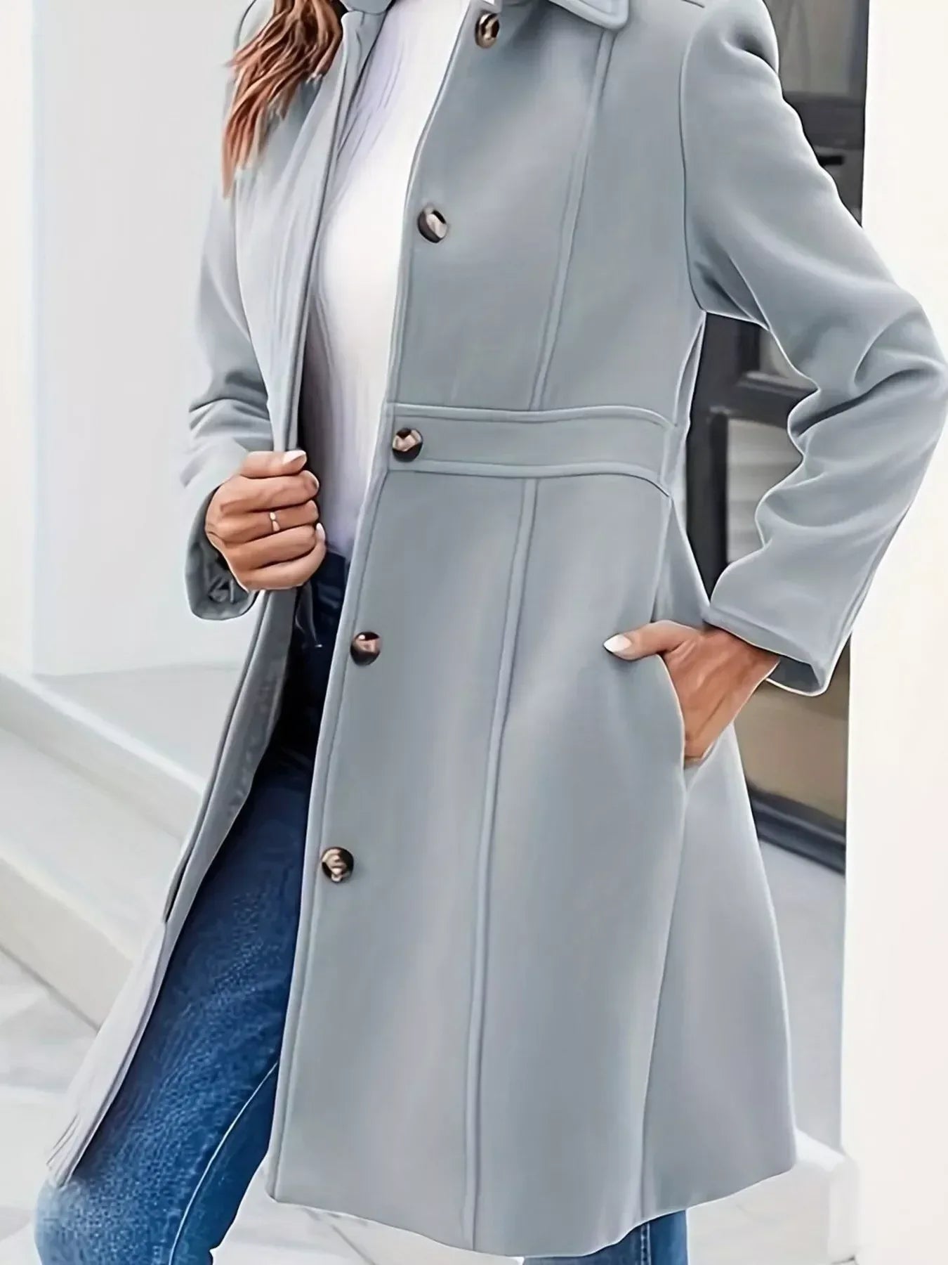 Liora Wool Coat - Naarks
