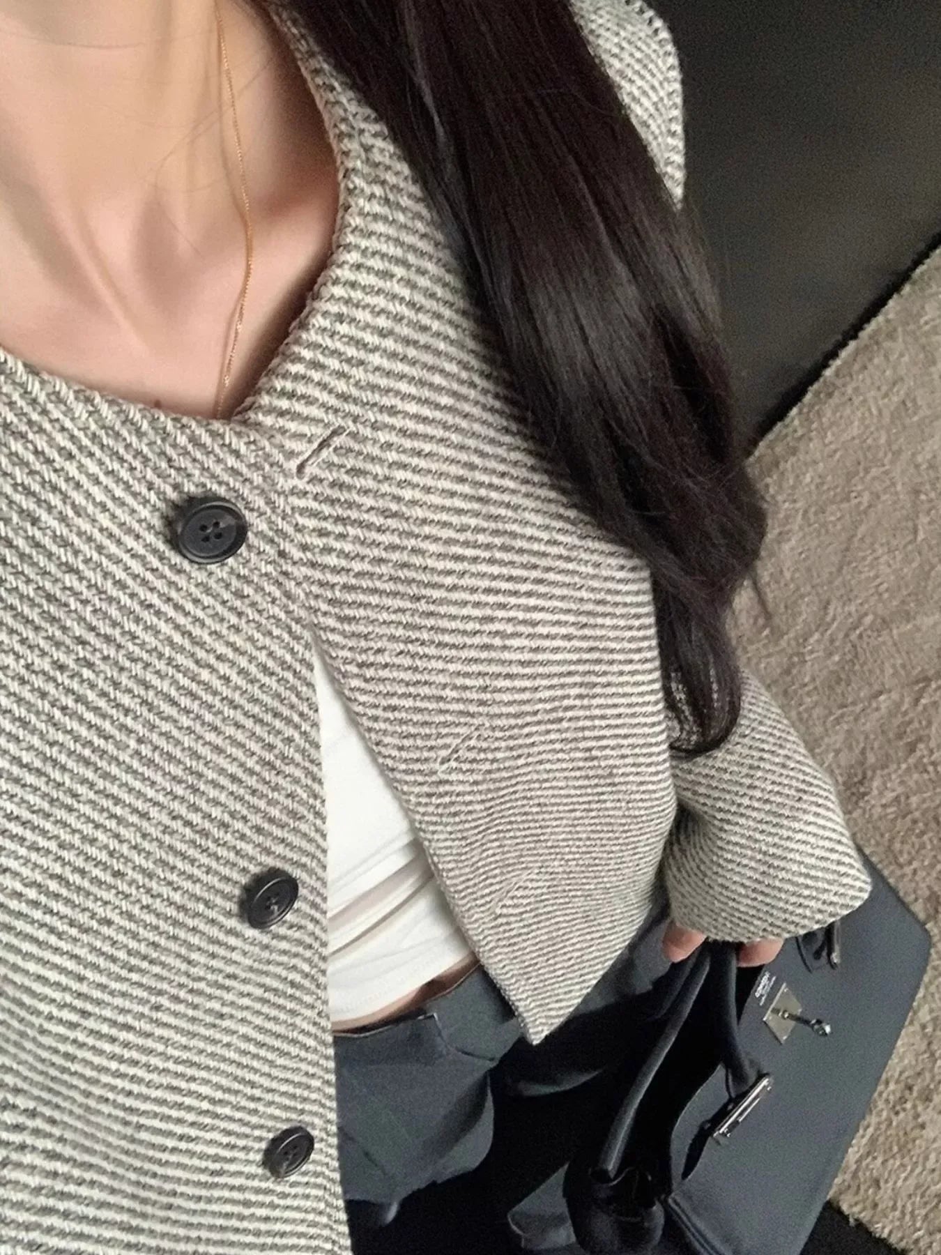 Sitara Tweed Cropped Jacket - Naarks