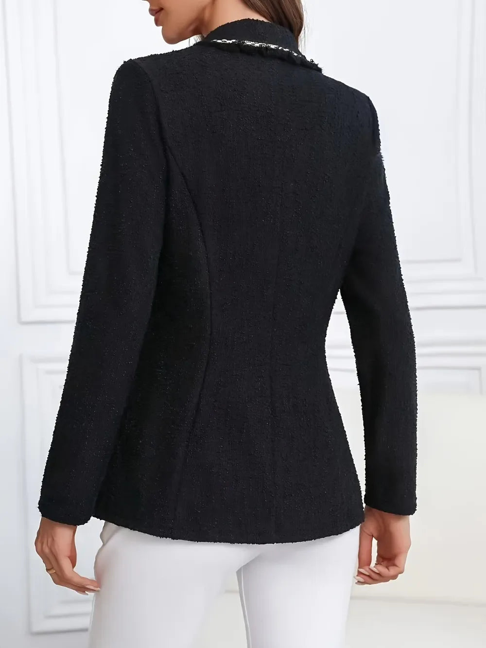 Elina Single-Breasted Blazer - Naarks