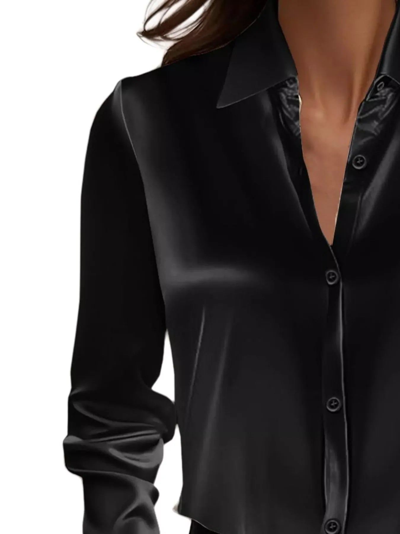 Clarisse Button-Down Collared Shirt - Naarks