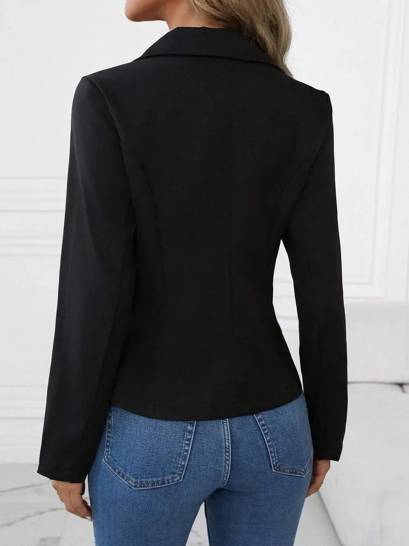 Wara Single-Button Blazer - Naarks