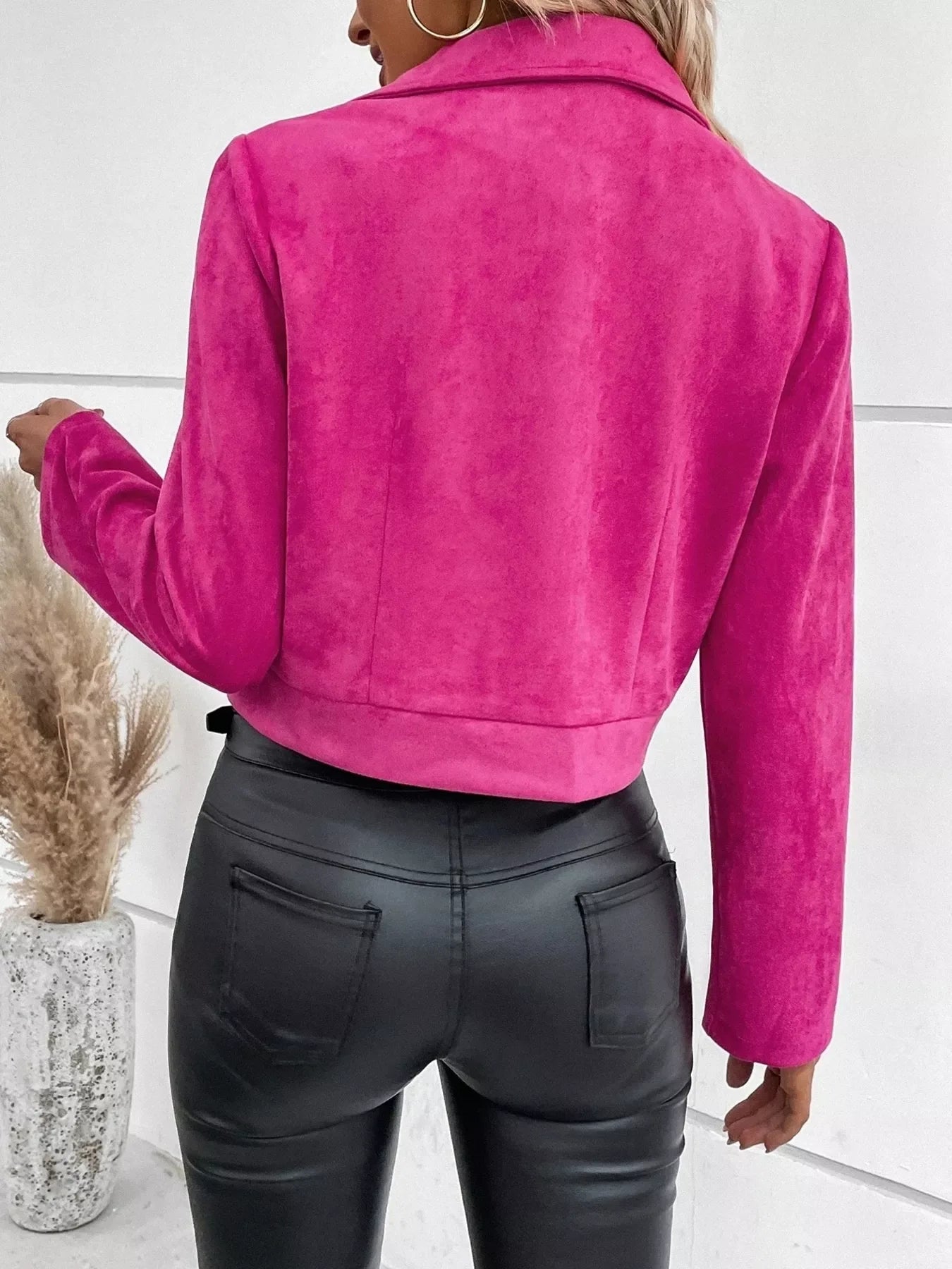 Vesper Zip-Up Moto Jacket - Naarks