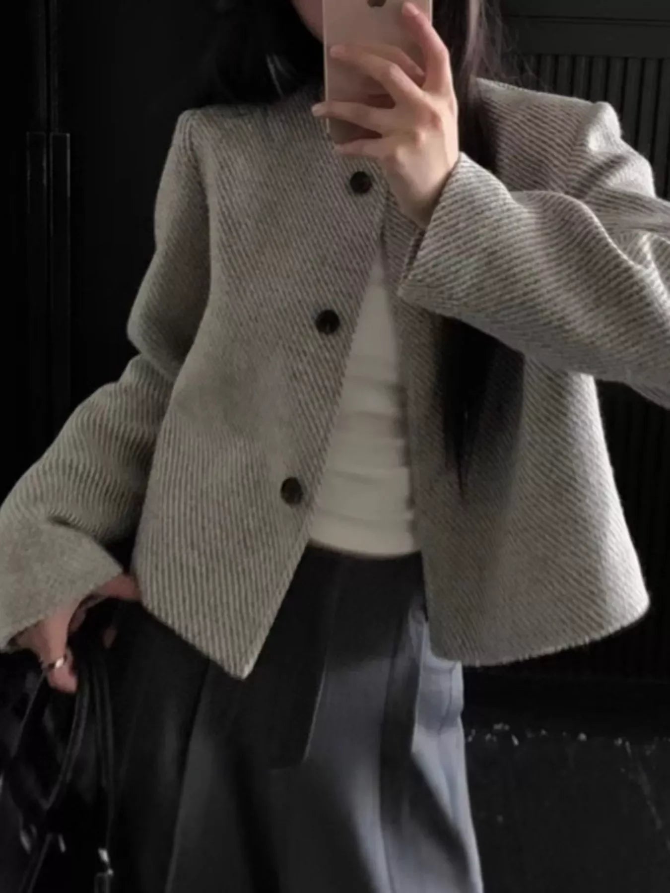 Sitara Tweed Cropped Jacket - Naarks