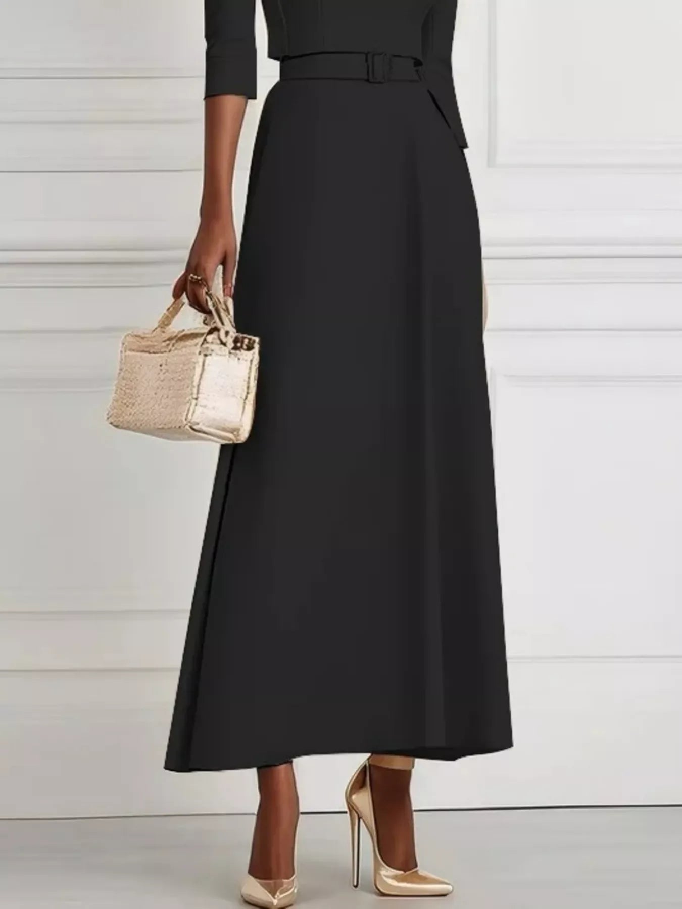 Valencia Off-Shoulder Maxi Dress - Naarks