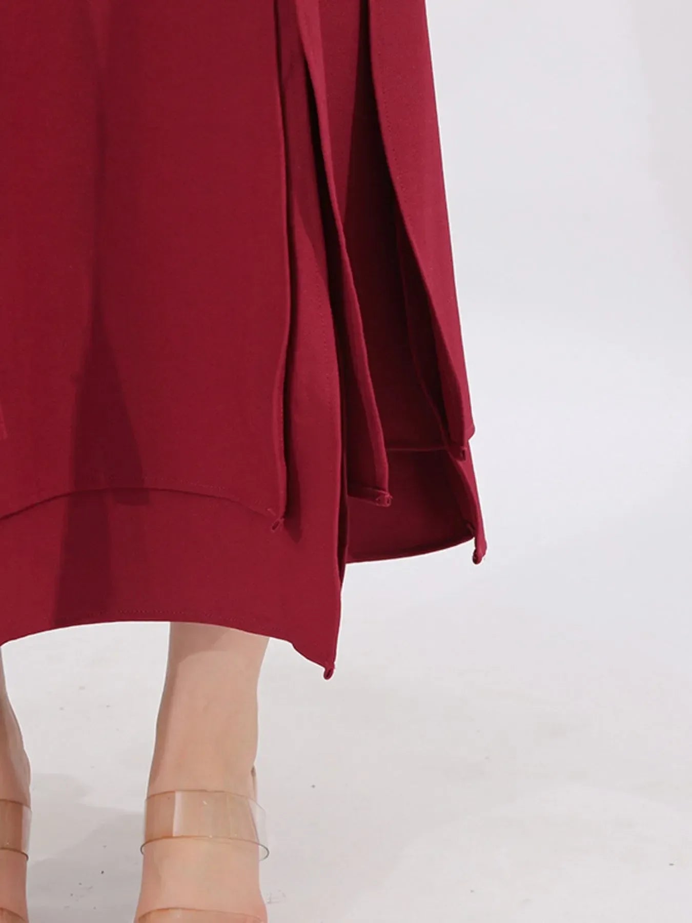 Zina Ruched Spaghetti Strap Dress - Naarks